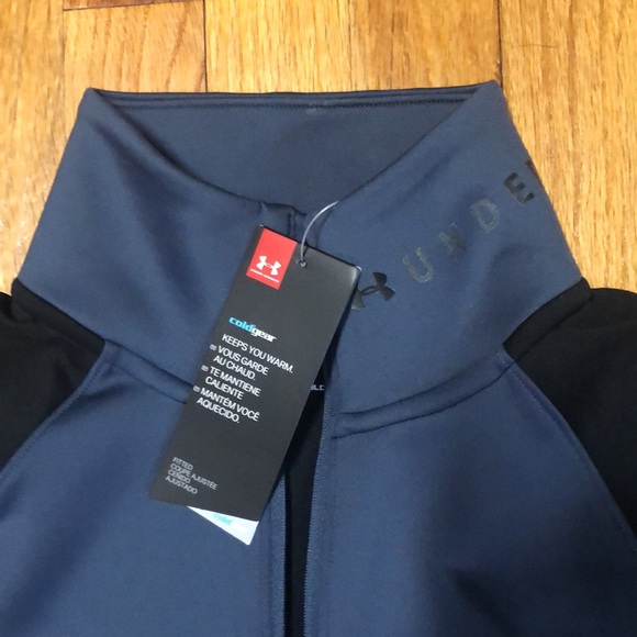 NWT UA ColdGear 1/4 Zip Top - Picture 2 of 8